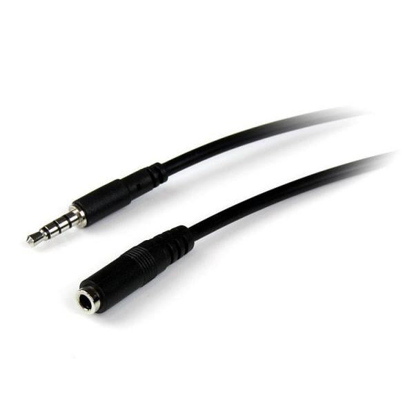 TechCraft 12' 3.5mm TRRS Stereo Extension Cable